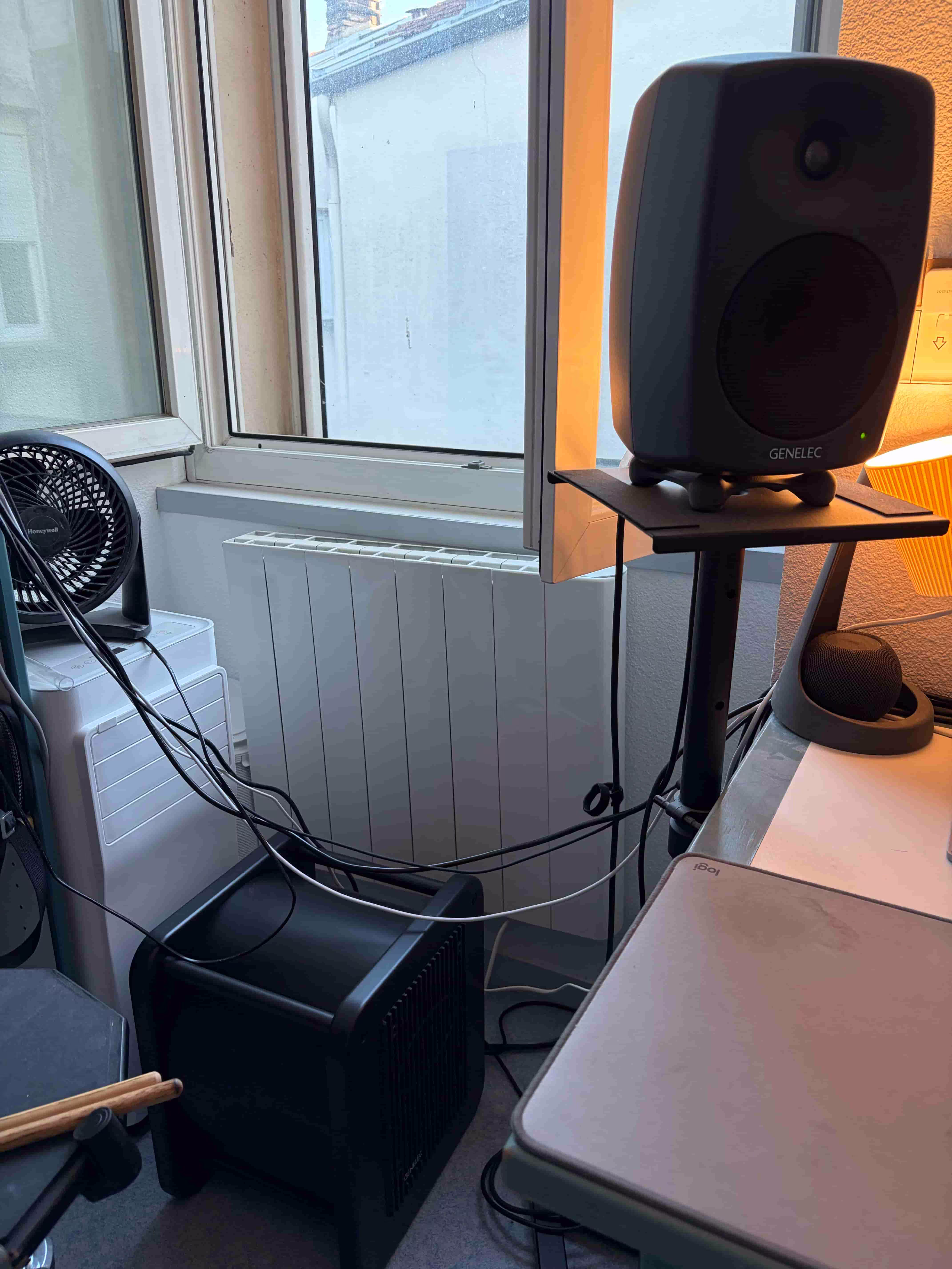 Placement after subwoofer crawl